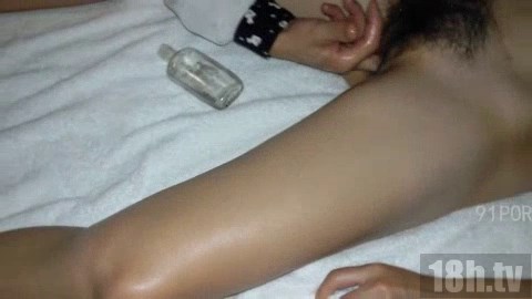 第一次带我老婆做异性按摩 推油 手势验证14